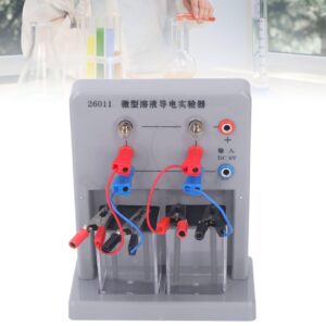 Micro Solution Conductivity Tester LED Electrolyte Solution Electrical Conductivity Detector for Chemistry Experiment