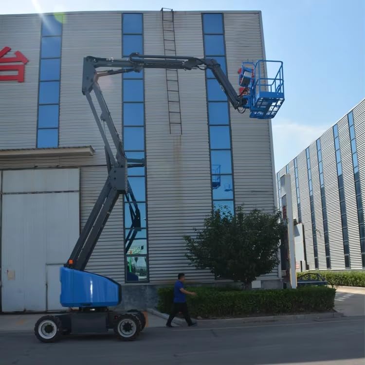 Portable Folding Crane, Mobile Folding Crane, Retractable Boom, Lift Platform, Elevating Platform