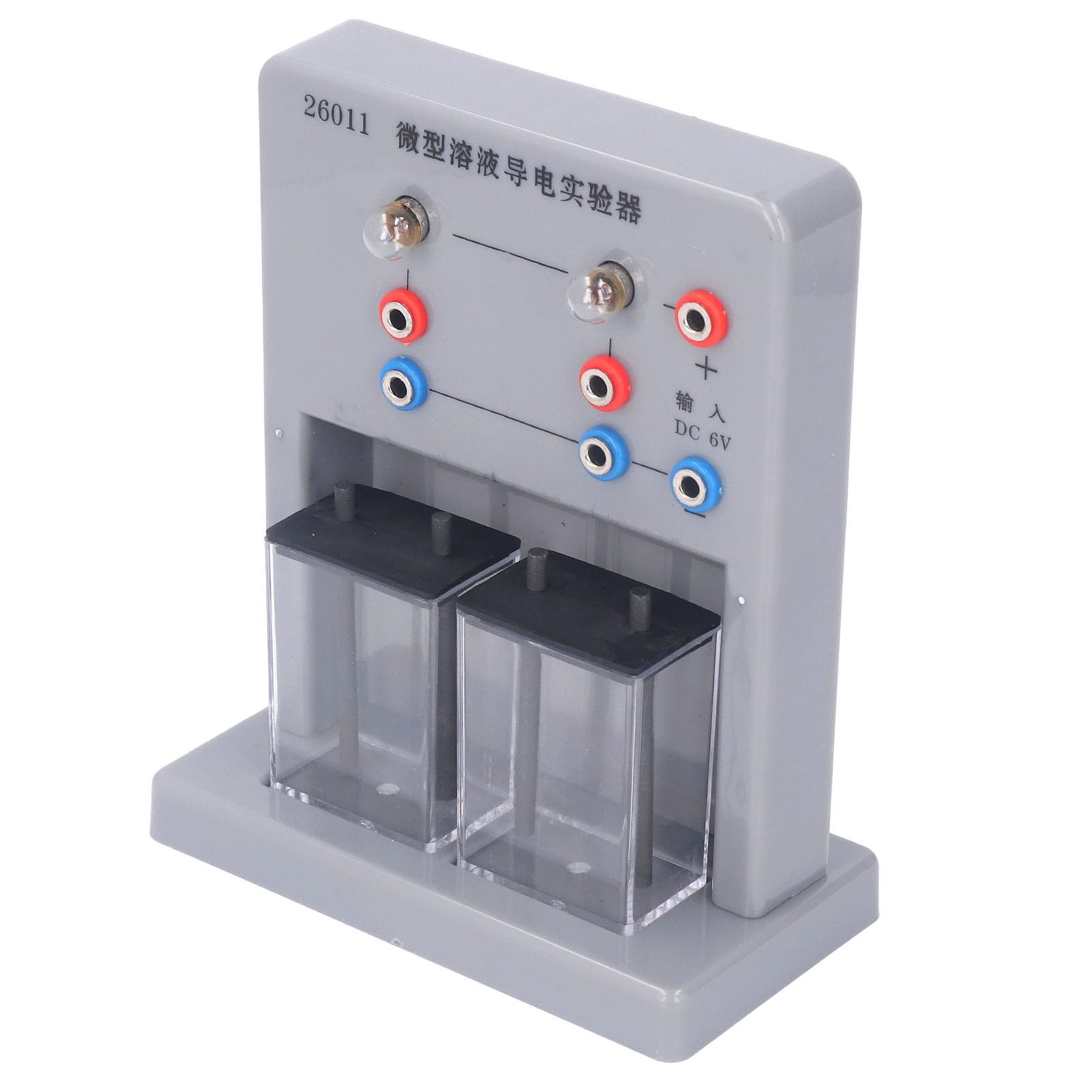 Micro Solution Conductivity Tester LED Electrolyte Solution Electrical Conductivity Detector for Chemistry Experiment