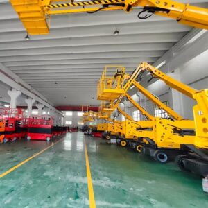 Telescopic Boom, Elevated Work Platform, Compact Telescoping Forklift, Multi-Function Lift, Hydraulic Aerial Lift