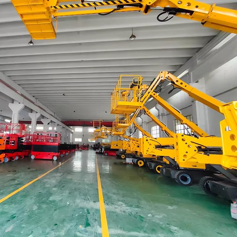 High Reach Forklift, Rotating Boom Lift, Compact Reach Lift, Self-Leveling Lift, Mini Telescopic Crane