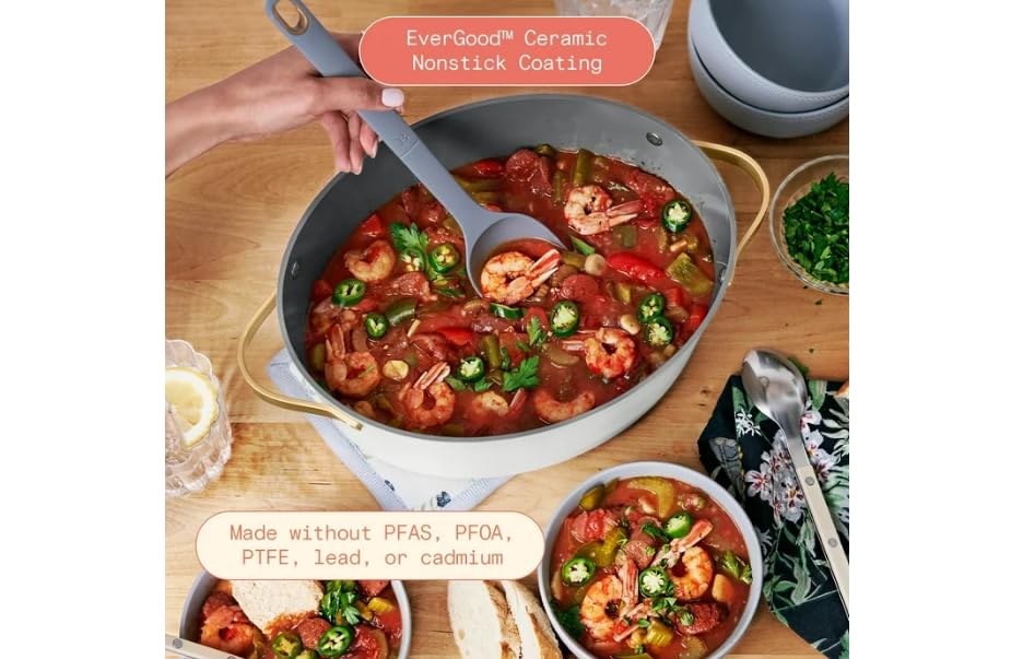 Beautiful 10-in-1 6qt Electric Multi-Cooker by Drew Barrymore 7 Preset Functions, Touch-Activated Digital Display Perfect For Healthy Cooking