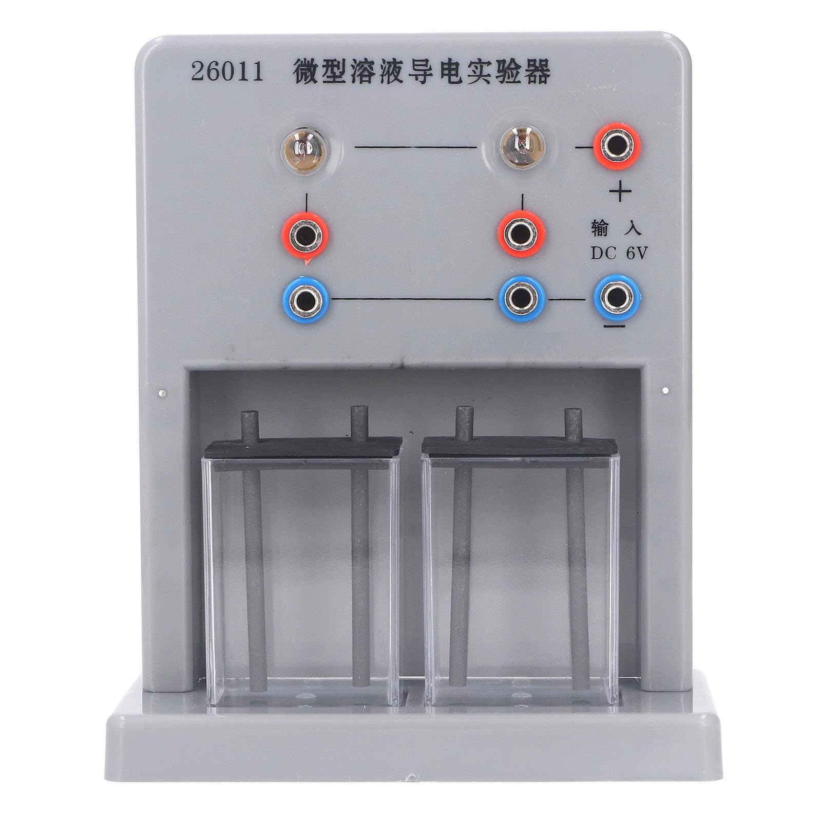 Micro Solution Conductivity Tester LED Electrolyte Solution Electrical Conductivity Detector for Chemistry Experiment