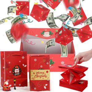 enttgo 16pcs surprise gift box explosion for money, 2024 newly folding pop-up explosion gift box, surprise box gift box for money, christmas boxes explosion gift box for money and birthday