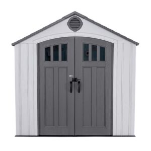 Lifetime Outdoor Storage Shed, 8 x 10 Ft