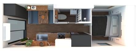 Nomadnest Modern Mobile Tiny Home - Luxurious and Compact Living Solution for Adventurers