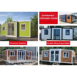 Easy to Maintain Tiny Homes Cheap Tiny Homes Prefabricated 20Ft Houses China Container House with Steps