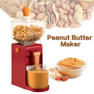 Peanut Butter Maker Nut Grinder, Small Cooking Machine, Home 110V/220V 120W Kitchen Butter Machine