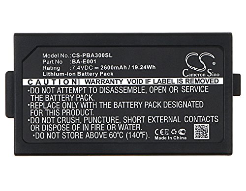 SCESMIA Replacement Battery for B-Rother PT-E300, PT-E500, PT-E550W, PT-H300, PT-H300LI, PT-H500LI, P-Touch H300/LI, PT-P750W Portable Printer 7.4 V 2600 mAh