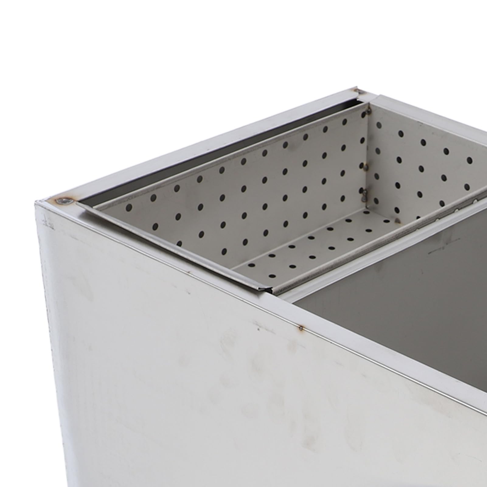 ZAWELIYO Top Inlet Grease Trap, 500x300x295 mm Stainless Steel Oil Water Separator, Large Capacity, Commercial Grease Interceptor for Kitchen, Restaurant, Hotpot