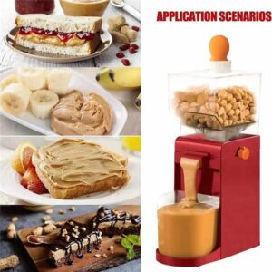 Peanut Butter Maker Nut Grinder, Small Cooking Machine, Home 110V/220V 120W Kitchen Butter Machine