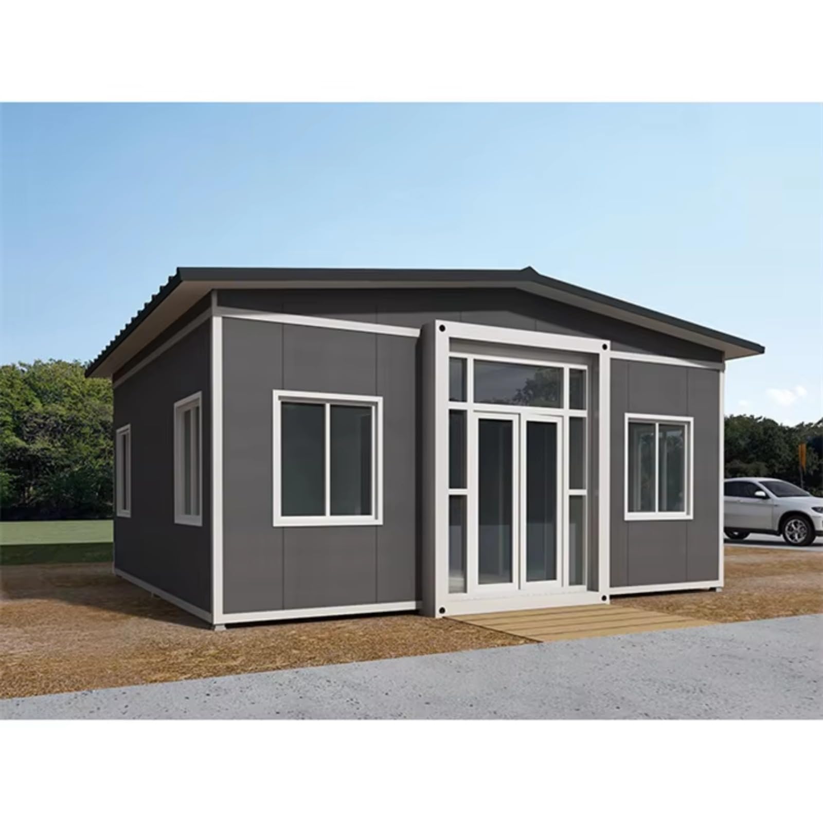 Luxurious Pre Fab Wooden Cabin Houses Expanding Modular Tiny Hous EU Standard to Live in