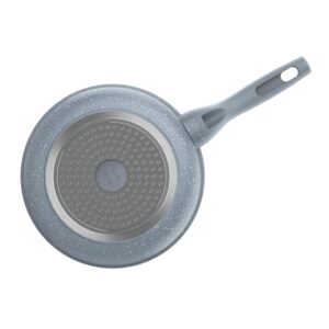 TAYAMA Marble Die-Cast (30 cm) Wok Pan, 11.8", Gray