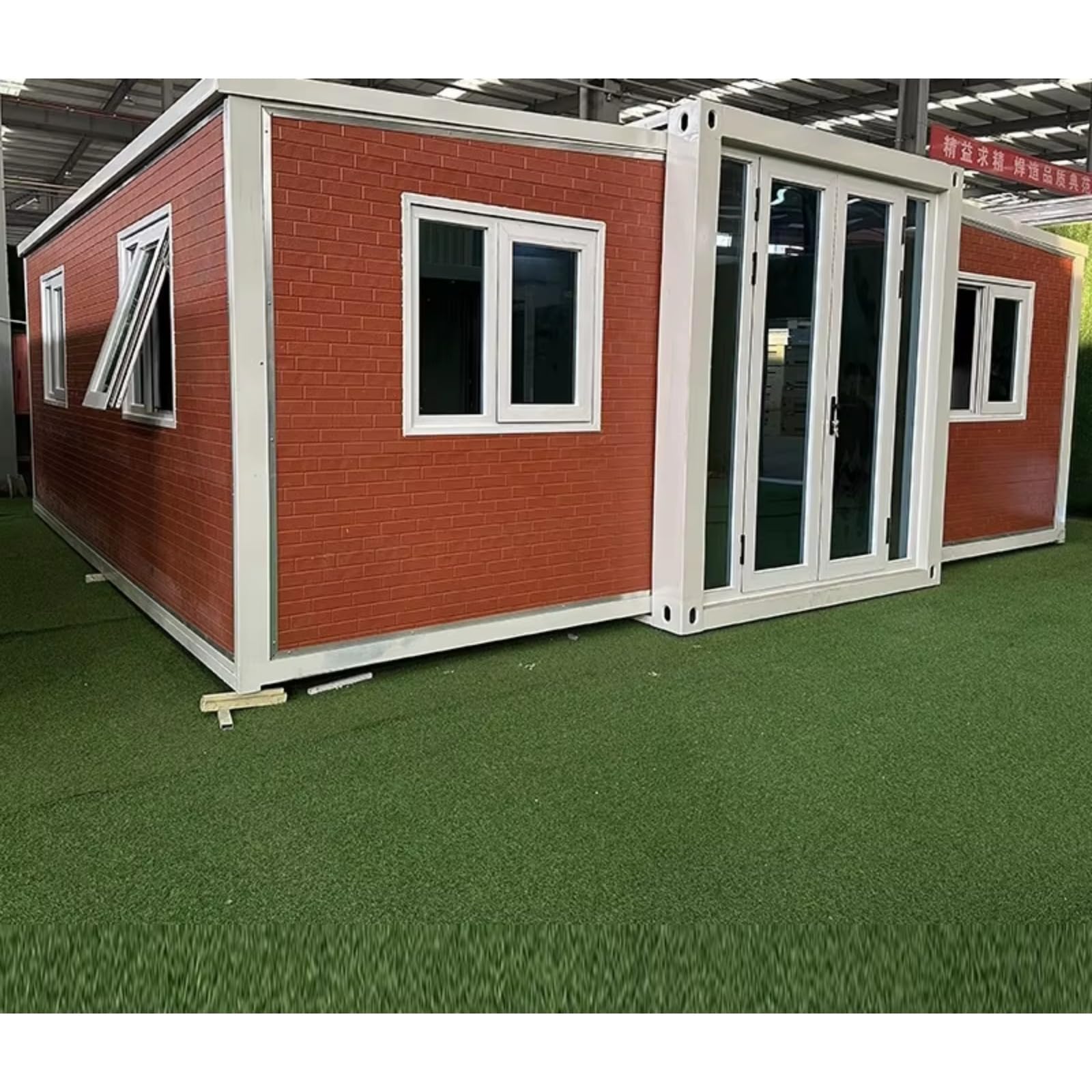 Tiny House prefabricated from China with 2 Bedroom Modular prefab Houses Expandable Container House Villa Folding Container