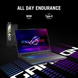 ASUS ROG Strix G16 Gaming Laptop 2024, 16" 240Hz QHD+, Intel 14th Gen Core i9-14900HX (Up to 5.8GHz), GeForce RTX 4060, 32GB DDR5, 1TB SSD, Backlit KB, Wi-Fi 6E, Win11 Pro & MS Office Lifetime License