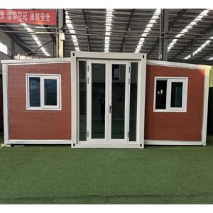 Tiny House prefabricated from China with 2 Bedroom Modular prefab Houses Expandable Container House Villa Folding Container