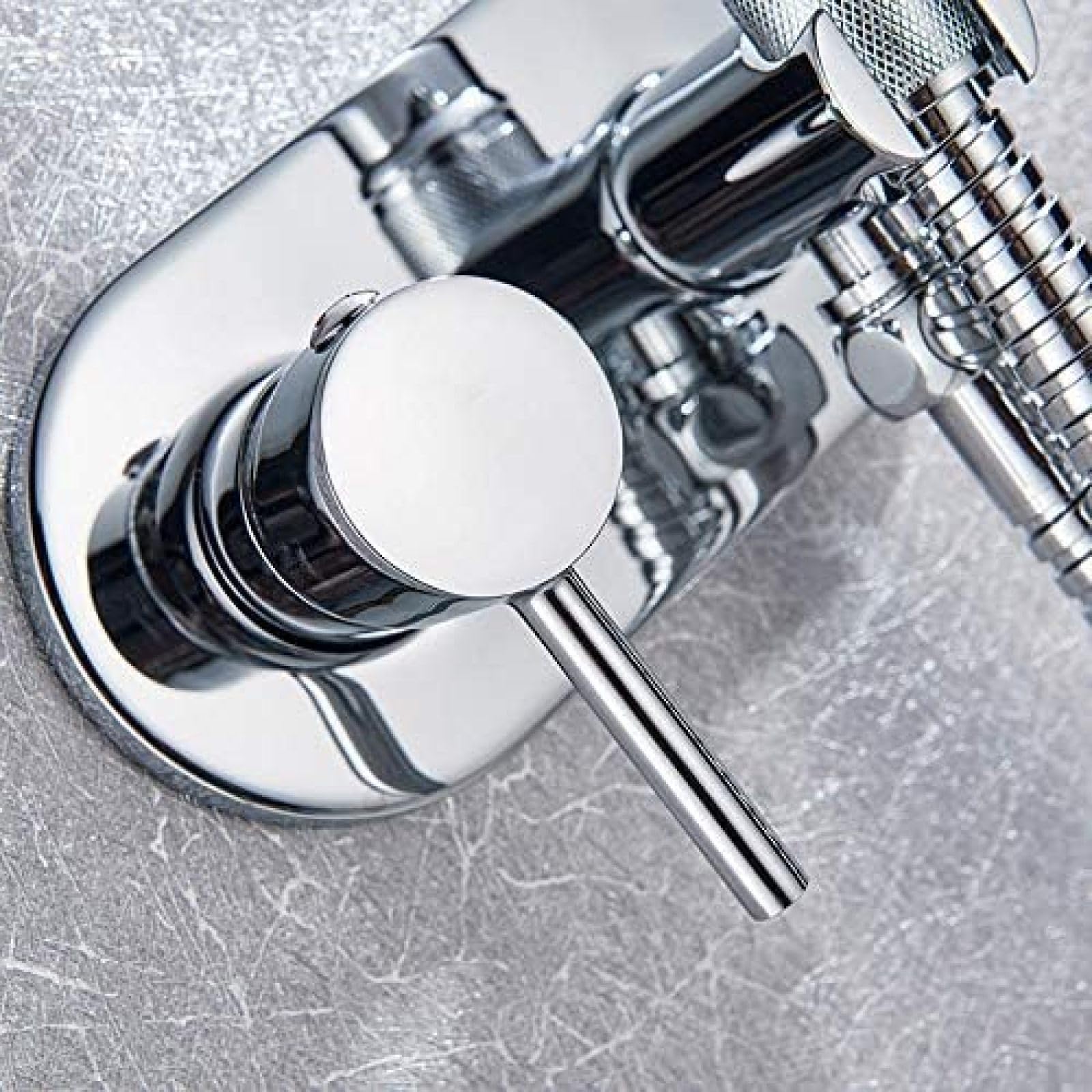 Handheld Bidet Toilet Sprayer Head Brass Chrome Portable Bidet Shower Set Wall Mounted Hot Cold Water Bidet Mixer Faucet