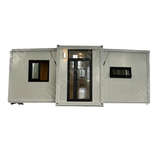 Luxury 40 ft Tiny House: Portable prefab Home with 2 bedrooms, a Fully Equipped Bathroom and Kitchen, Designed for Adult Living. This Foldable Mobile Home boasts a Durable Steel Frame.