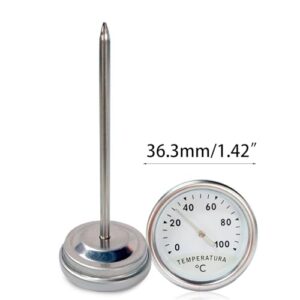 YUELER Water Metal Temperature Gauge Water Temperature Measurement Gauge for Electric Kettles Accurate Display