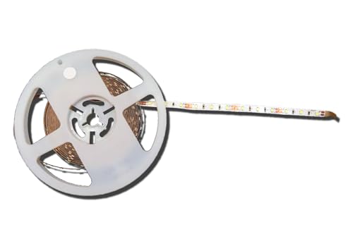 Commercial Quality LED Strip - 7500K White, 12 Volt, 5mm Wide, 60 LEDs/M, 5 Meters