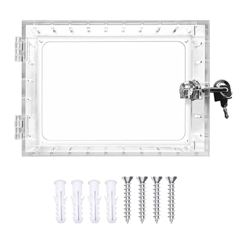 Meiliyizu Secure Thermostats Locks Box With Key Thermostats Locks Box Acrylic Guard For Temperature Regulator