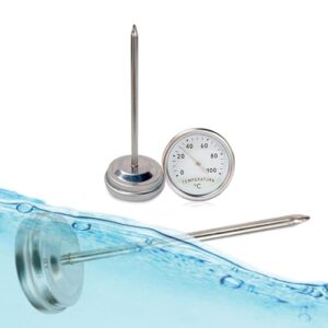 YUELER Water Metal Temperature Gauge Water Temperature Measurement Gauge for Electric Kettles Accurate Display