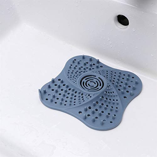 Bathroom Sink Strainer Drain Hair Catcher, Shower Plug Filter, Home Kitchen Tool, Bath Stopper Drain Cover, Sink Strainer for Tub, Shower, and Kitchen(White)