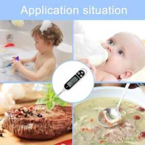 YUELER Read Digital with Clip Measure and Temperature for Baking Cooking