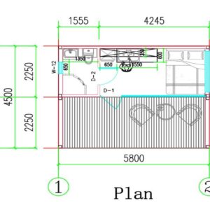 OneSpaceHub Modern Design Luxury Fashion Garden Pod Modular Cabin Home (20FT with Terrace)