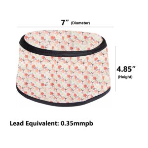 X-ray Radiation Lead Cap, 0.35mmpb Lead Equivalency, Adjustable X-ray Radiology Imaging Protection Lead Hat