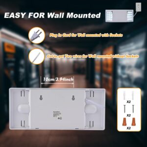 Apmeetlux 200lm 4Hours Plug Emergency Lights with Battery Backup Emergency Lighting for Business Home Power Failure