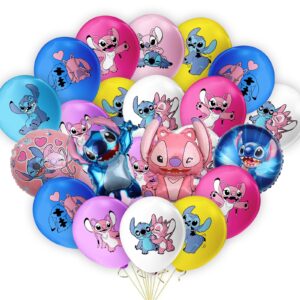 stitch balloons 39pcs stitch balloons for birthday party decorations stitch birthday party supplies stitch balloons arch balloons party decor.