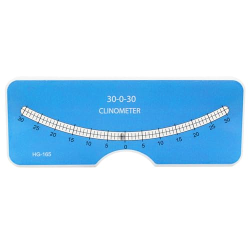 Medical Measuring Meter Tool 0-30° Back And Spine Scoliosis Diagnosis Tool Scoliometer For Adults Children