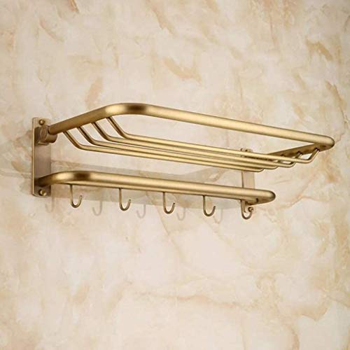 Towel Racks, Towel Shelf Towel Rack for Bathroom Towel Bar Bath Shelf Storage Organizerchrome Finished Towel Shelf