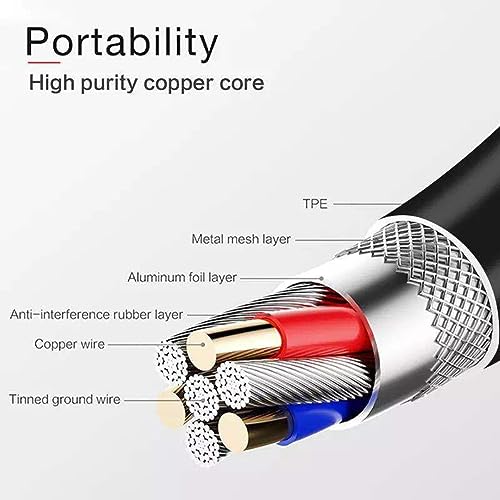 Musstad USB Charging Cable Cord Lead for VuPoint PDS-ST450, PDS-ST450-VP, PDS-ST470, PDS-ST470-VP PDSDK-ST470-VP Magic Wand Portable Scanner