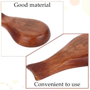 Molain Acacia Wood Spoon Rest For Kitchen, Smooth Wooden Spoon Holder For Stovetop, Perfect Holder for Stove Top or Countertop, Spoon or Tong, Modern and Rustic Spoon Rest for Farmhouse