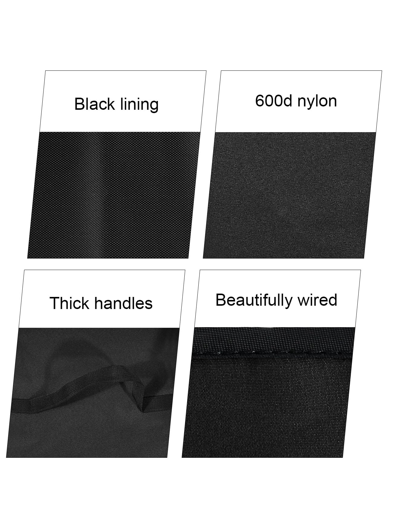 Cooker Dust Cover Heavy Duty Waterproof and Dustproof Multi-Purpose Cooker Cover Compatible with Ninja MC1001 Foodi Possible Cooker PRO 8.5-Quart Slow Cooker Oven Safe Black,19.3"Dx15"Wx9.8"H (Black)