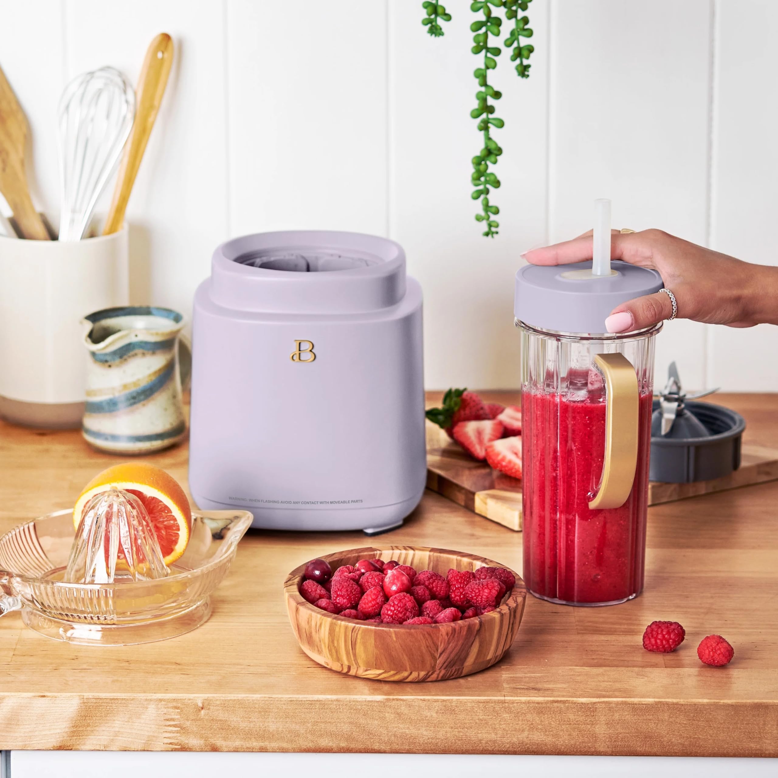 The New Beautiful PowerExact Blender System, Lavender by Drew Barrymore