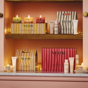 NEOM- Winter Wellbeing Trio | Christmas Wish, Perfect Peace & Cosy Nights 75g Travel Candles