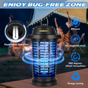 Bug Zapper Outdoor, Mosquito Zapper Fly Zapper for Outdoor Indoor, Mosquito Killer for Home, Backyard, Patio