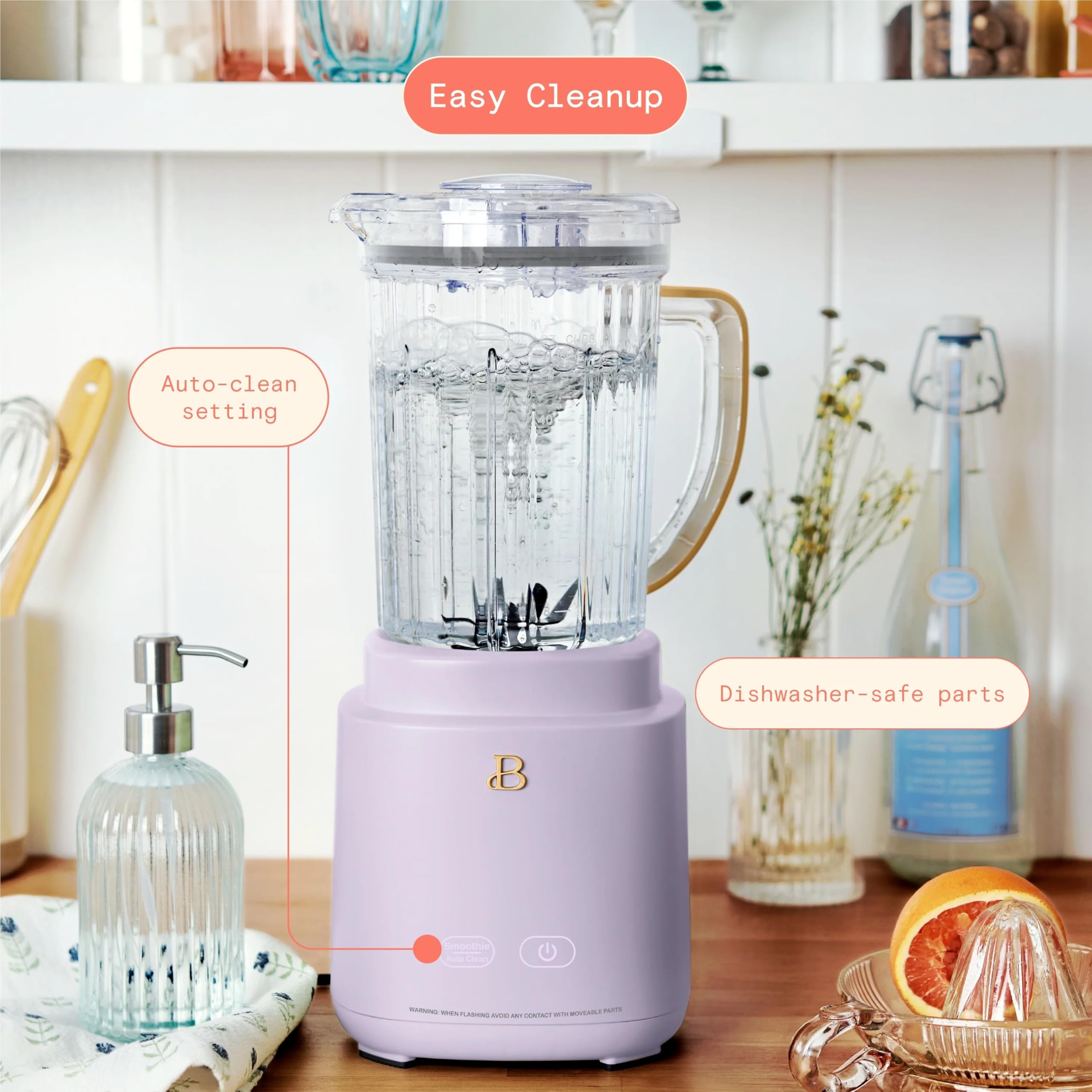 The New Beautiful PowerExact Blender System, Lavender by Drew Barrymore