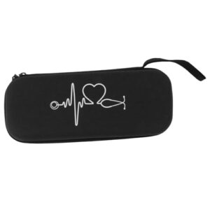 hard stethoscope case large stethoscope carrying case shockproof eva stethoscope storage bag for nurse accessories