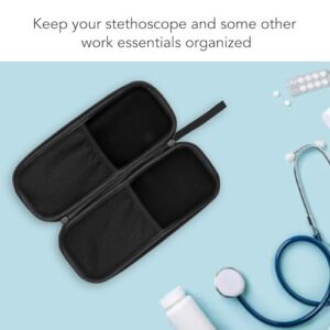 Hard Stethoscope Case Large Stethoscope Carrying Case Shockproof EVA Stethoscope Storage Bag for Nurse Accessories