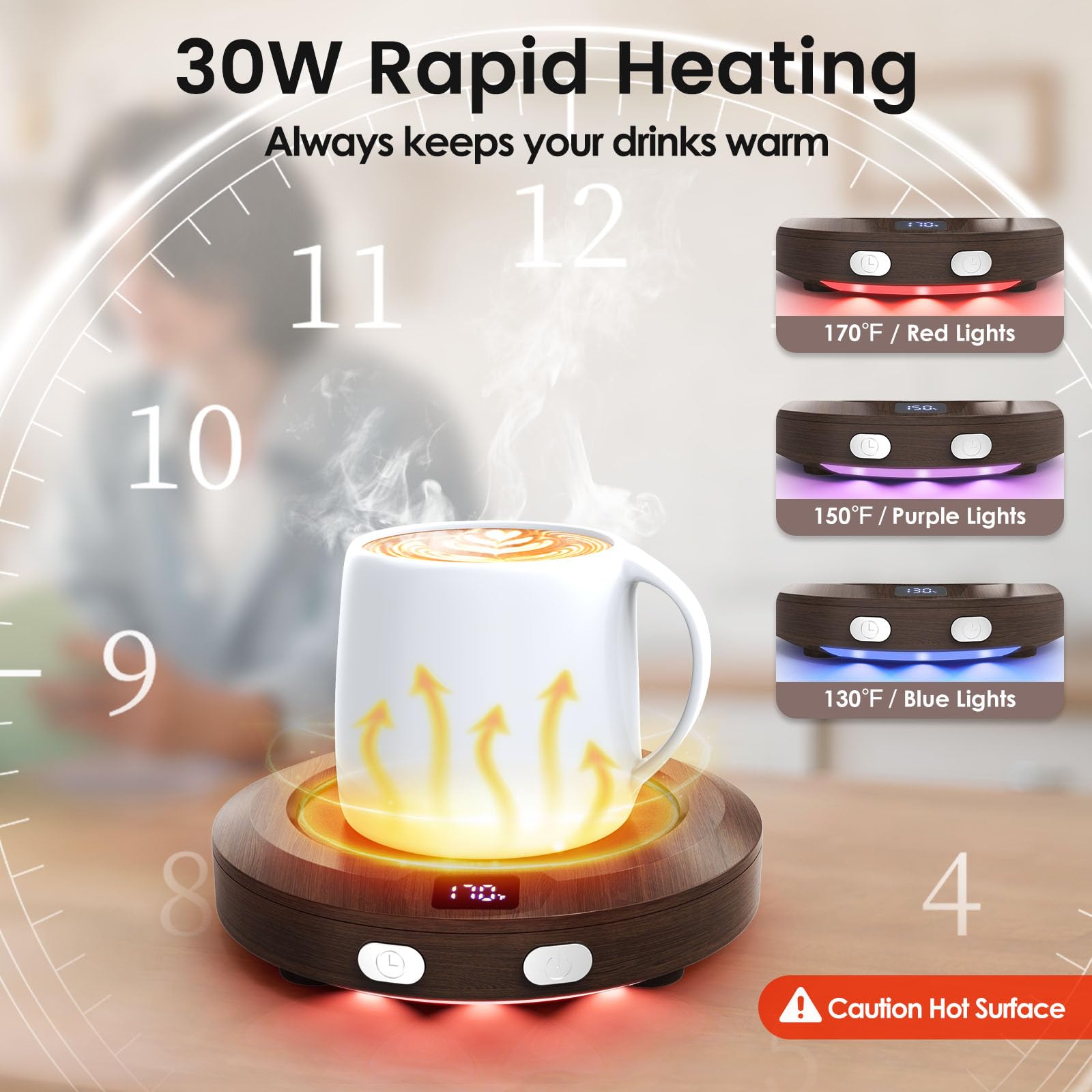 Mug Warmer and Food Warming Mat