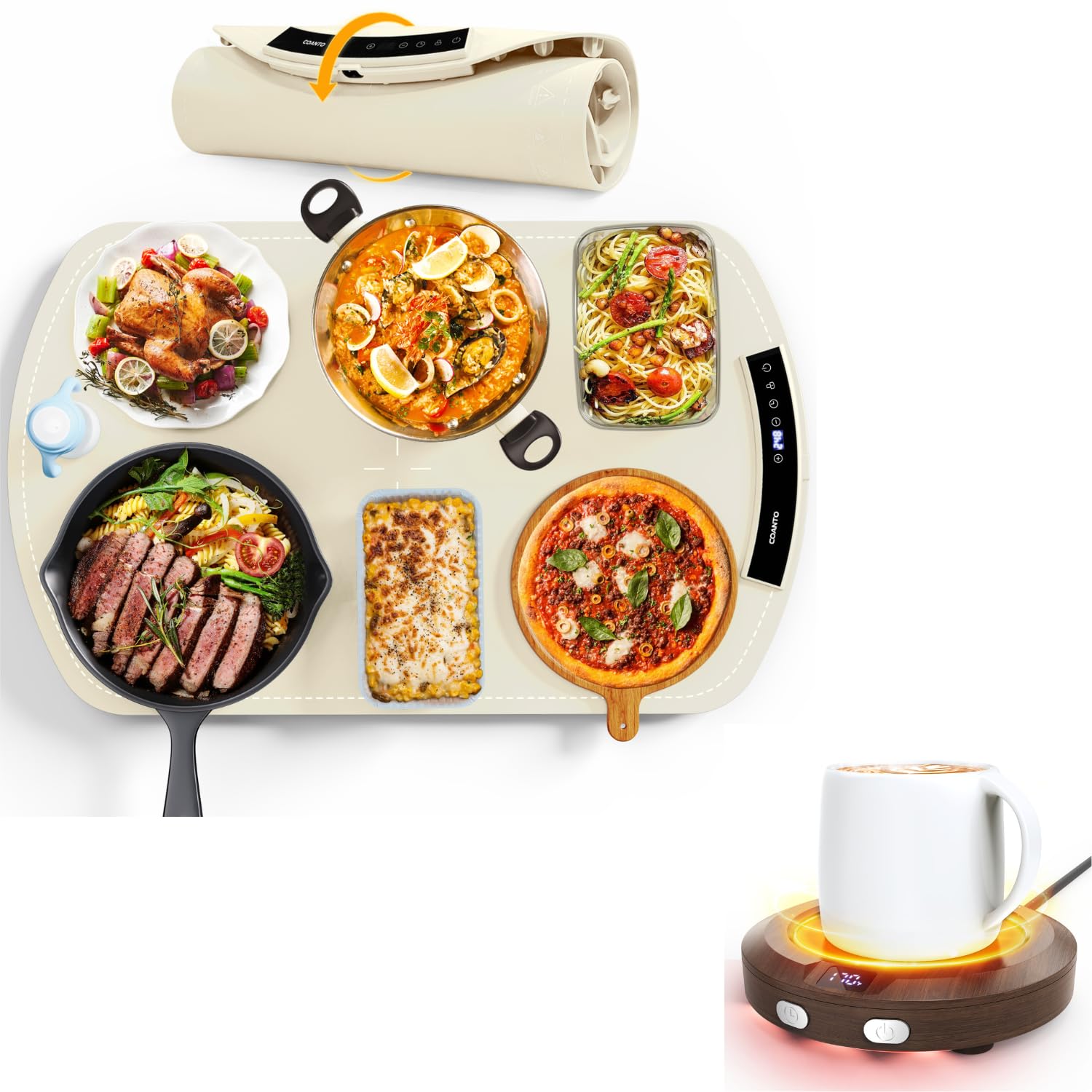 Mug Warmer and Food Warming Mat