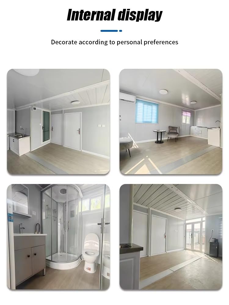 Compact Footprint House, Minimalist House, Efficient Use of Space House, 20ft 30ft 40ft for Film Production Locations, Mobile Food Stalls, Community Events, Outdoor Workshops