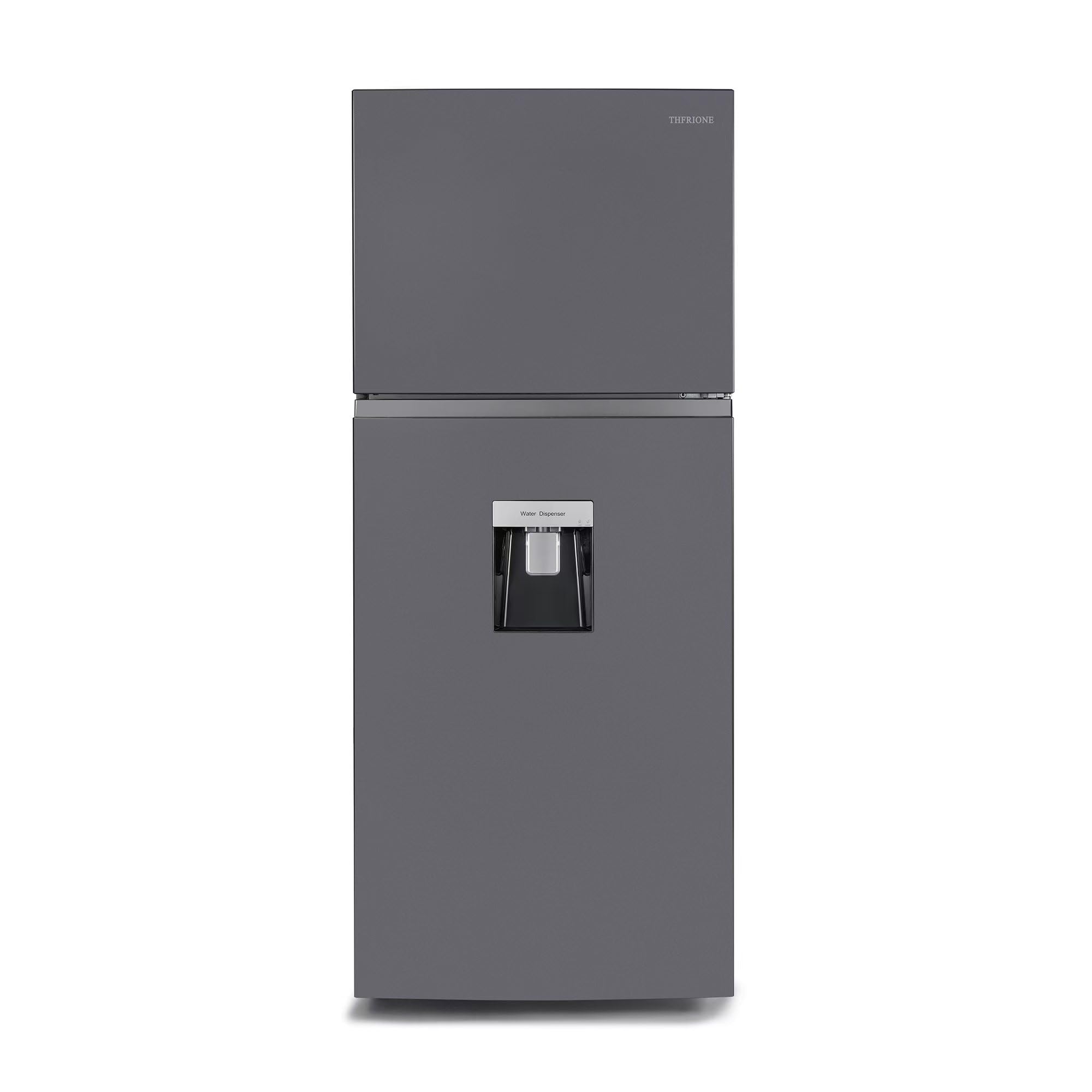 THFRIONE Top Freezer Refrigerator with Water Dispenser, Adjustable Thermostat Control, Full Size Freestanding with 14.13 Cu. Ft. Frost Free Fridge for Garage/Office/Home/Apartment