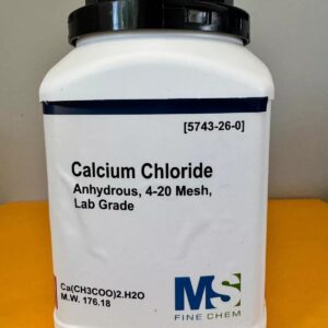 Anhydrous Calcium Chloride, 500g, 4-20 Mesh - Laboratory-Grade - Calcium Chloride Powder - The Curated Chemical Collection