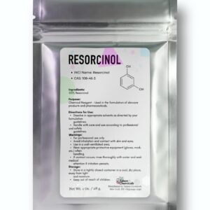 Talsen Chemicals Pure Resorcinol Cosmetic Grade - 1 Oz / 28 g - Organic Resorcinol Powder - Chemical Ingredients In DIY Cosmetics, Personal Care and Beauty Formulations for Skin Care