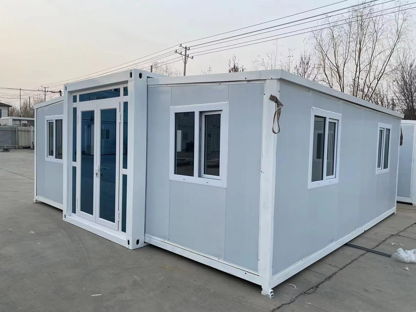 Modular House, Customizable House, Lightweight House, Space-Saving House, 20ft 30ft 40ft for Student Accommodation, Backyard Offices, Mobile Pop-Up Shops, Disaster Relief